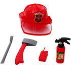 Firefighter Role Play Dress Up Kit with Fire Extinguisher and Interphone