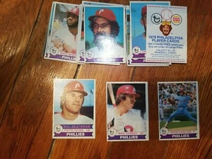 1979 TOPPS BURGER KING PHILADELPHIA PHILLIES SET(23) 1ST PHILLIES PETE ROSE CARD - Picture 1 of 1