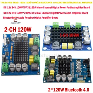 100W/120WX2 Mono Bluetooth Audio Power Amplifier Module TPA3116D2 TPA3116DA - Bild 1 von 47