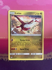 Pokemon Karte Latias Unified Minds Rare 153/236 Near Mint  - Bild 1 von 2