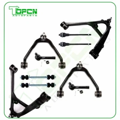 10 Pc Suspension Kit for Cadillac Escalade Chevrolet Silverado Tahoe GMC Yukon Foto 1 de 4