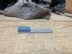 1 vetro e cristallo pietra per condizionamento su manico in noce forniture per tacchino - Foto 1 di 1