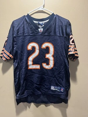 Camiseta Devin Hester #23 Chicago Bears Reebok NFL Juvenil Azul Niños Talla L 14/16 Foto 1 de 4