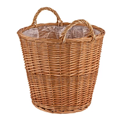 Weiden Pflanzkorb 45 cm mit Folie  - Bild 1 von 3