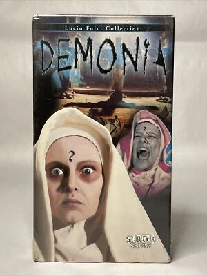 Sealed Demonia VHS The Lucia Fulci Collection Horror Slasher Cult OOP Ultra Rare - Image 1 of 4