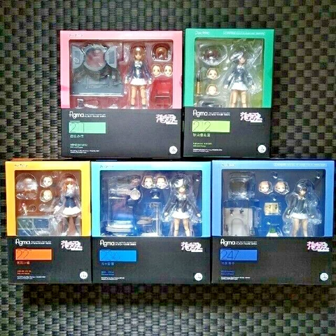 Anglerfish Team Set Girls und Panzer figma No.EX-031 Female Figure 120mm-130mm Cover
