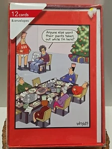 NEW! Weird Relative Christmas Cards (Box Of 12) ~ Tim Whyatt ~ Humorous, Funny - Picture 1 of 7