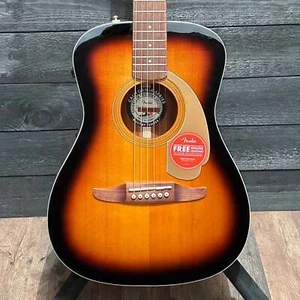Fender Malibu Player Short Sale Parlor Acoustic Electric Guitar - Sunburst - Picture 1 of 12