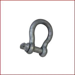 7/8" Commercial Grade Screw Pin Anchor Shackle, WLL 4-1/4 Ton - Picture 1 of 2