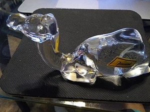 Baccarat Kristall Krippe "sitzendes/ruhendes Kamel" Figuren - Bild 1 von 4