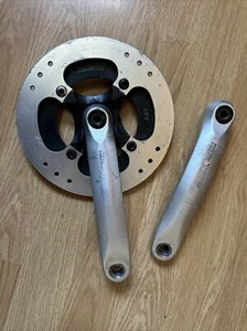 Bielas Shimano deore xt fc-m751 / 175 / hollowtech plato 38 Msc - Imagen 1 de 10