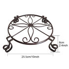 Balcony Pot Shelf Garden Wrought Iron Flower Stand Living Room Plant Display