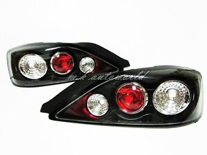 Crystal rear tail lights Black For NISSAN 1999-2002 Silvia S15 200SX