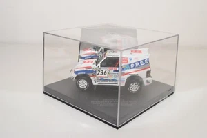 B6 1:43 SPEED SKID SKM99039 MITSUBISHI PAJERO EVO #236 DAKAR 1999 ALPHAND MIB - Foto 1 di 13