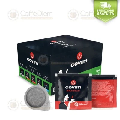 300 Cialde Cialda Carta Filtro Ese 44mm Caffè COVIM GRANBAR GRAN BAR - Immagine 1 di 4