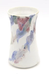 Mittelgroße Svoboda Studio Kunstkeramik Vase signiert abstrakt Schreibtisch Büro Blume Stift - Bild 1 von 4
