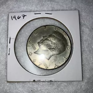 1967 Kennedy Half Dollar 40% Silver - Picture 1 of 2