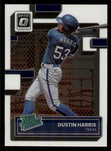 Dustin Harris 2022 Donruss Optic #RP-21 Prospects notés Texas Rangers - Photo 1/2