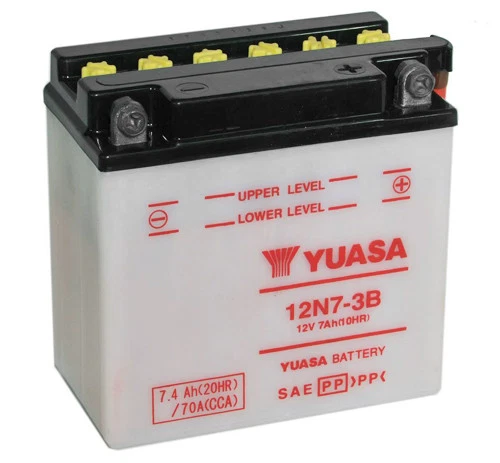 Yuasa Conventional Motorcycle Battery 1979-1981 Kawasaki KE100-A Size: 6N6-1D-2 Foto 1 de 1