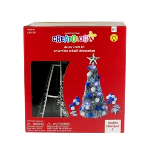 NUEVO-Creatología Árbol de Navidad Decoración Niños 6+ Kit de Artesanía de Vacaciones-Kit de Artes y Manualidades - Imagen 1 de 3