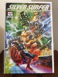 SILVER SURFER GHOST LIGHT #5 FILIPE MASSAFERA VARIANT 2023 #4 1968 HOMAGE FF4 - Picture 1 of 5