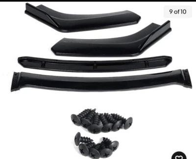 For Mazda 5 6 Front Bumper Splitter Lip Chin Spoiler Body Kit Diffuser Protector - Image 1 of 3
