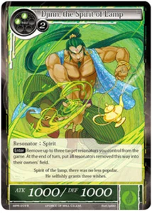 Djinn, the Spirit of Lamp MPR-059 Rare FOIL Near Mint NM Force of Will DNA GAMES - Picture 1 of 1
