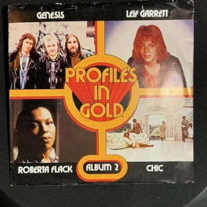 Profiles In Gold 33RPM 7” EP Eight Pop 70s Songs 1976 - Flack Genesis Chic Leif - Picture 1 of 4