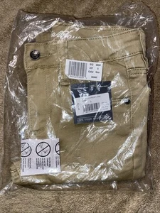 Eddie Bauer Boy’s Flex 5 Pocket Jeans- Khaki- Size 5 Brand New Sealed With Tags! - Picture 1 of 3