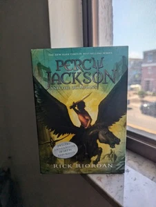 PERCY JACKSON AND THE OLYMPIANS 5 BOOK PAPERBACK BOXED SET BY RICK RIORDAN - Picture 1 of 8