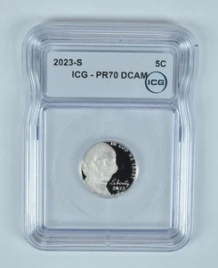 2023-S Jefferson Nickel PR70 DCAM ICG *0909 - Picture 1 of 5