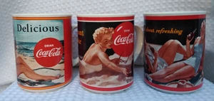Vintage 1987 Coca Cola Through The Years Coffee Mugs 1943, ‘50, ‘52 H2880 - Picture 1 of 18