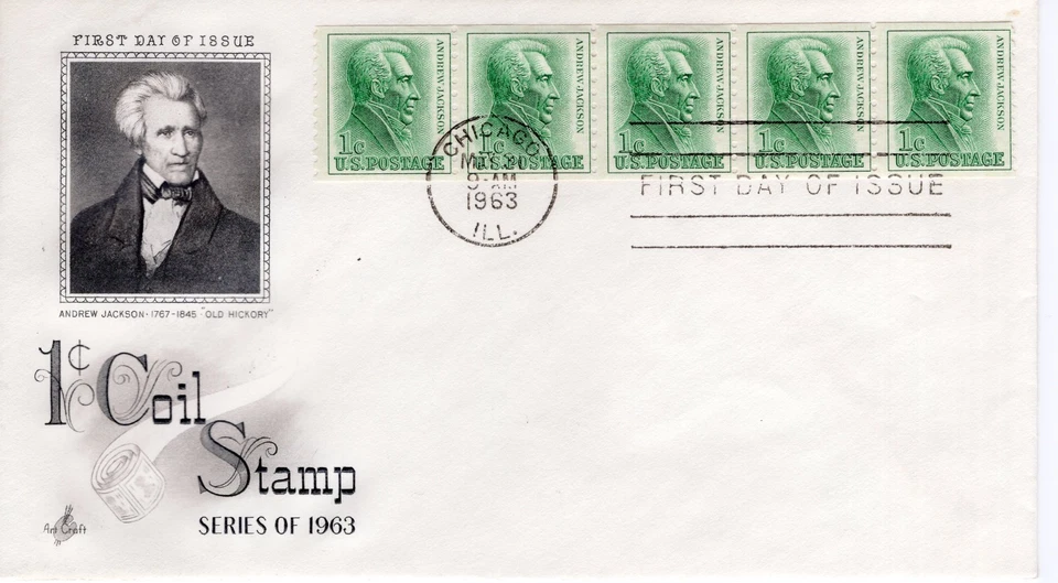 1 CENT COIL STAMP - 1963 - DC1645-6 - Image 1 of 1