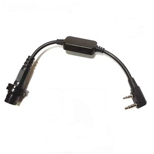ArmorMason Verstärktes 6-Pin Radio PTT Adapterkabel Kompatibel mit Baofeng UV... - Bild 1 von 3