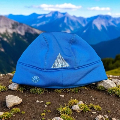 LL Bean Niños Azul Faro Sombrero Gorra Gorro Tejido Pathfinder Prendas para la cabeza forradas ligeras Foto 1 de 4