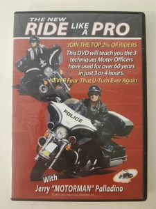 The New Ride Like A Pro (Jerry Motorman Palladino Motorcycle Instructional) DVD - Foto 1 di 3
