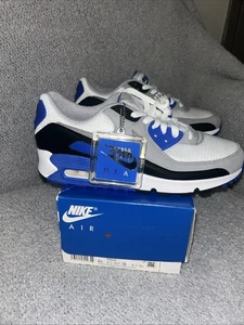 Nike Air Max 90 OG Recraft Men’s Sz 8.5 Royal 2020 Retro CD0881-102 New amazing - Picture 1 of 24