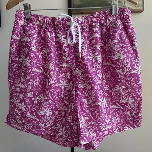 Columbia Women’s Shorts Water Hiking Fishing Swim Pink Medium Elastic Waist - Picture 1 of 5