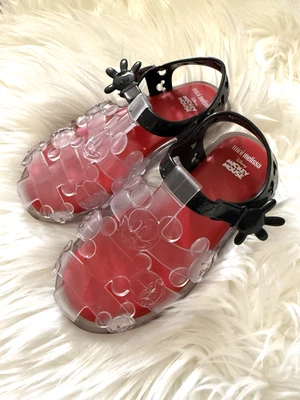 Mini Melissa Disney Mickey Mouse Girls Sandals Shoes US 12 - Image 1 of 4