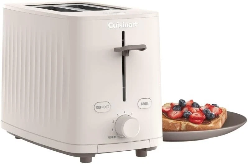 Cuisinart Soho Collection 2 Slice Toaster, Reheat and Bagel Setting, Truffle - Image 1 of 1