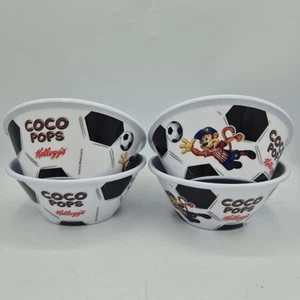 Juego de 4 cuencos de cereal de plástico para niños Kelloggs Coco The Monkey 2012 - Imagen 1 de 9