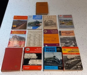 Vintage Job Lot Bundle Locomotives Railways Books Ian Allan Abc & Others - Picture 1 of 1