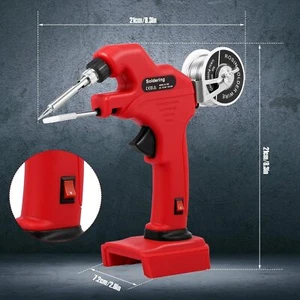 Cordless Soldering Iron Gun For Milwaukee 18V Battery Portable Welding Tools - Picture 1 of 6