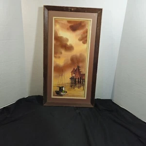 Ruby Agnew Vintage Watercolor Painting Original Framed Art by Ruby Agnew  - Picture 1 of 22