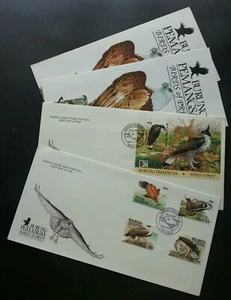Birds Of Prey Of Malaysia 1996 Hawk Eagle Animal Wildlife China '96 (FDC pair) - Picture 1 of 7