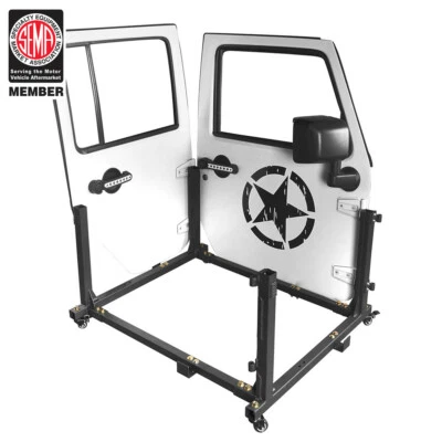 Carro móvil de almacenamiento con puerta corredera para Jeep Wrangler JK JL y Gladiator 07-25 Foto 1 de 4