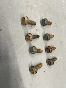 1964-1981 Chevy Chevelle Impala Bucket Seat Track Bolts Malibu GTO Cutlass 442 - Picture 1 of 6