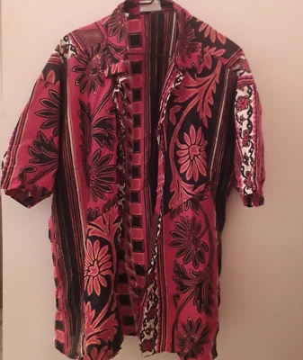 SIN USAR BYBLOS Ropa de Playa Para Hombre Informal Manga Corta Camisa De Colección Años 90 Talla 54/VII Foto 1 de 4