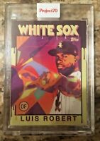 2021 Topps Project 70 ARTIST PROOF #138 Luis Robert by SoleFly AP 