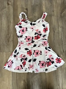 Vestido de baño floral para mujer control de barriga una pieza talla XXL NUEVO SIN ETIQUETAS sin forro - Imagen 1 de 4